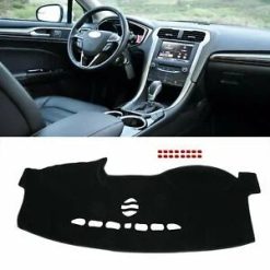 O'Reilly Auto Parts – Fit Ford Fusion 2013 2014 2015 2016 2017 Dash Mat Protector Non-Slip Dashboard Black