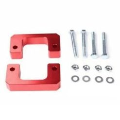 O'Reilly Auto Parts – Front 2.5"Lift Leveling Bundle Fits for Chevy GMC Silverado Sierra 2007-2016 Red