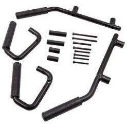 O'Reilly Auto Parts – Front and Rear Grab Handles Bundle Grab Bar for Jeep Wrangler JK 2DRS/4DRS 07-18