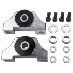 O'Reilly Auto Parts – Engine Torque Mount Billet for Honda Civic 92-00 D15 D16 B16 B18 B20 Silver
