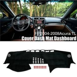 O'Reilly Auto Parts – for Acura TL 2004-2008 Auto Dash Protector Dash Mat Board Pad Carpet Black