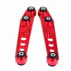 O'Reilly Auto Parts – for 1992-1995 Honda Civic JDM EG EJ1 Red Rear Lower Suspension Control Arms Bundle