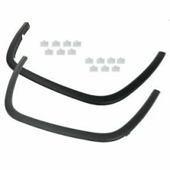 O'Reilly Auto Parts – for Jeep Grand Cherokee 2011-2016 Forward Right & Left Black Bolt-on Fender Flares