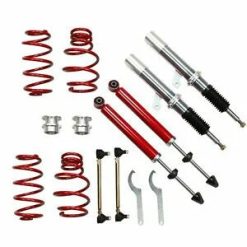 O'Reilly Auto Parts – for 2006-2009 06-09 VW MK5 RABBIT/JETTA/G,TI/R32 Street Coilover Bundle Red New