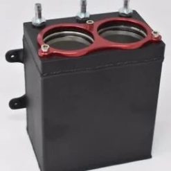 O'Reilly Auto Parts – Dual Billet Aluminum Bosch 044 380 2L HighFlow External Fuel Pump Surge Tank IE