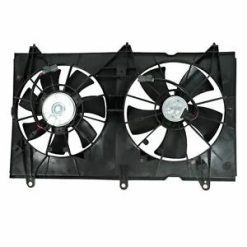 O'Reilly Auto Parts – Dual Radiator Condenser Cool Fan for 03-07 Honda Accord EX LX DX 2.4L HO3115121