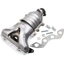O'Reilly Auto Parts – Exhaust Manifold Headers w/ Converter for Honda Civic 2001-2005 1.7L L4 SOHC