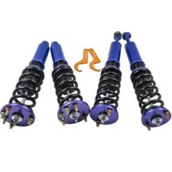 O'Reilly Auto Parts – Forward + Back Coilovers Kits for Honda Accord 98-02 01-03 Acura CL/99-03 TL Blue