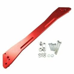 O'Reilly Auto Parts – Fit 1992-1995 Honda Civic Del Sol Acura Back Sub Frame Lower Brace Tie Bar Red