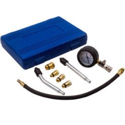 O'Reilly Auto Parts – Engine Cylinder Compression Pressure Tester Gauge Test Adaptor Pipes Service Bundle
